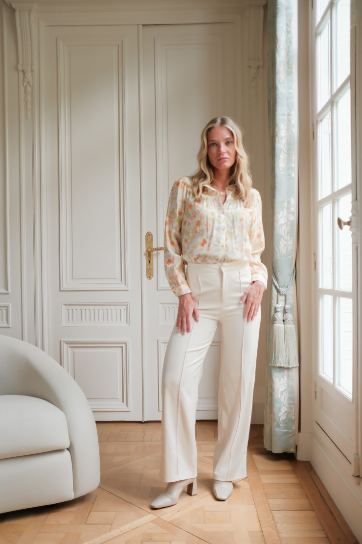 Trousers BOBBIE - White