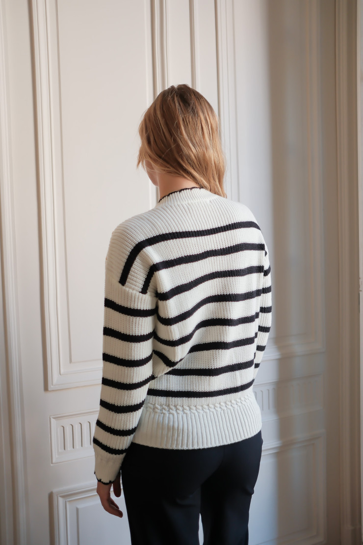 Pull ALFRED - Blanc