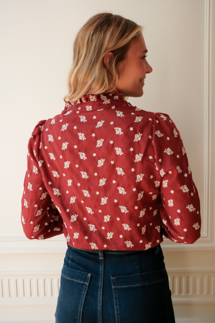 Blouse MOLLY - Rouge