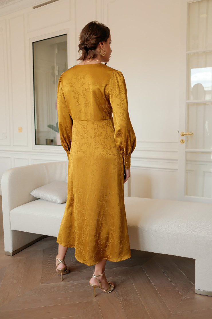 Robe KIMBERLY - Jaune