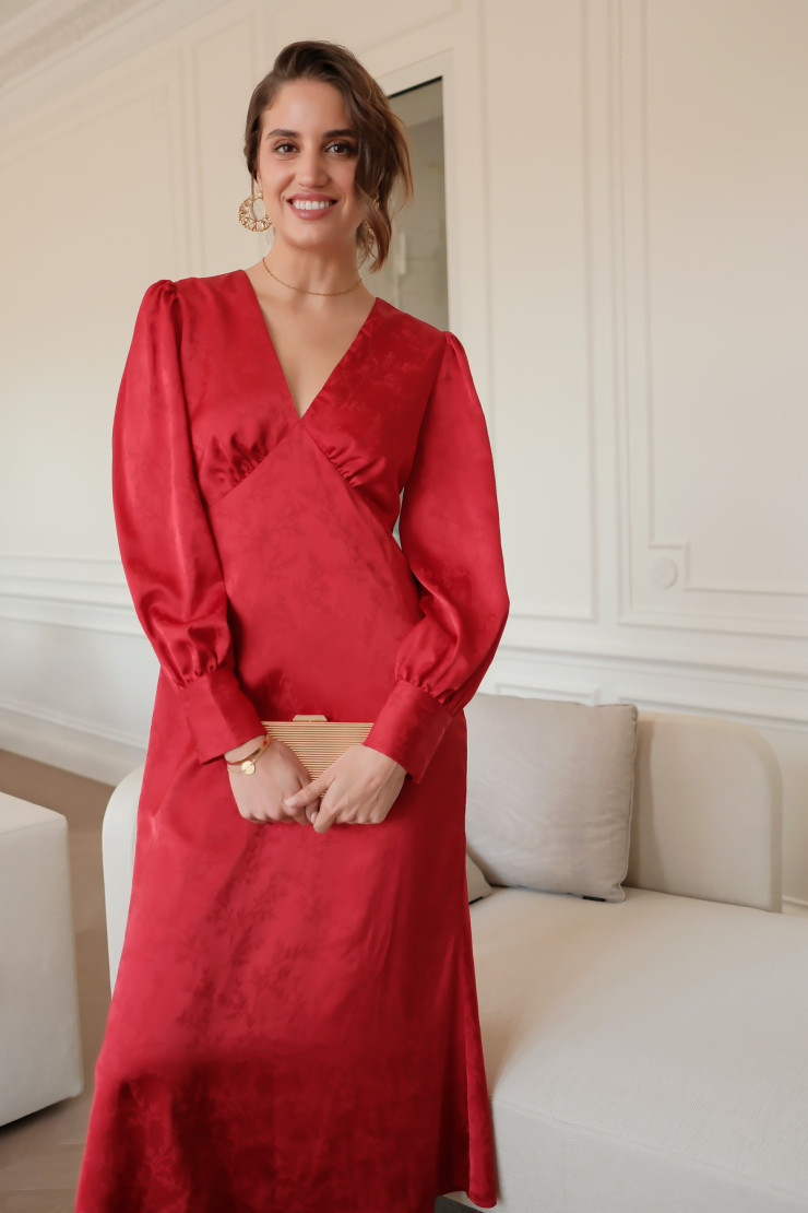 Robe KIMBERLY - Rouge