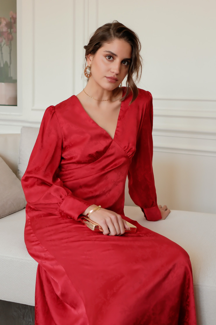 Robe KIMBERLY - Rouge