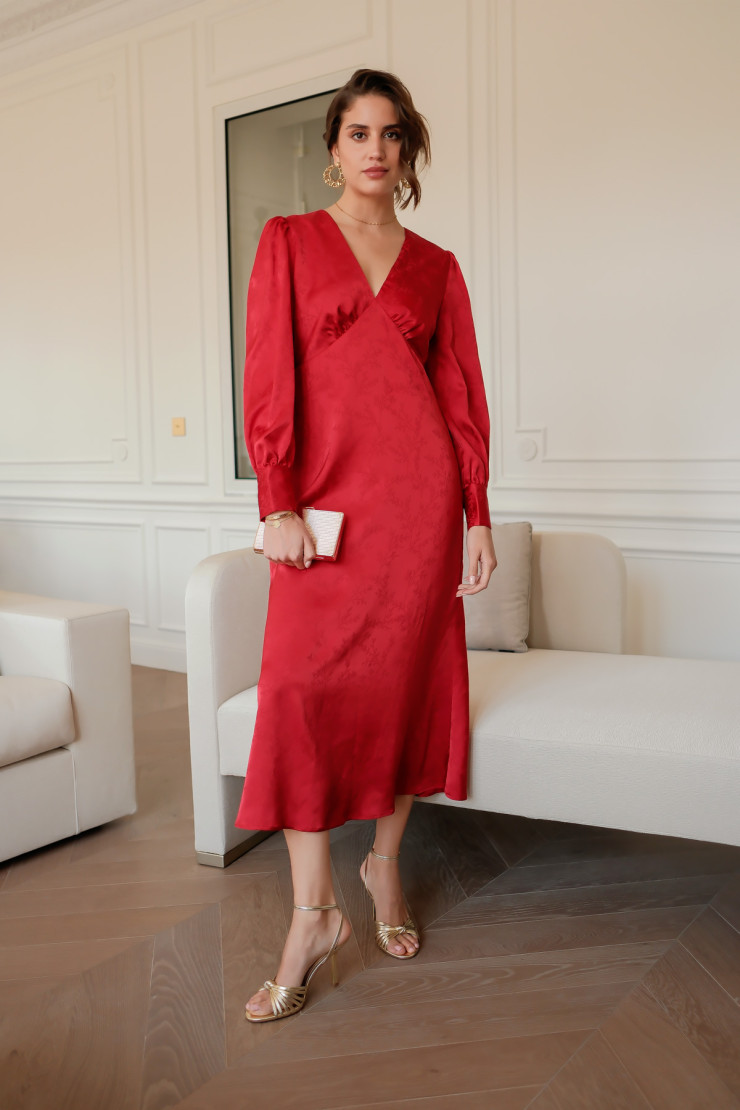 Robe KIMBERLY - Rouge