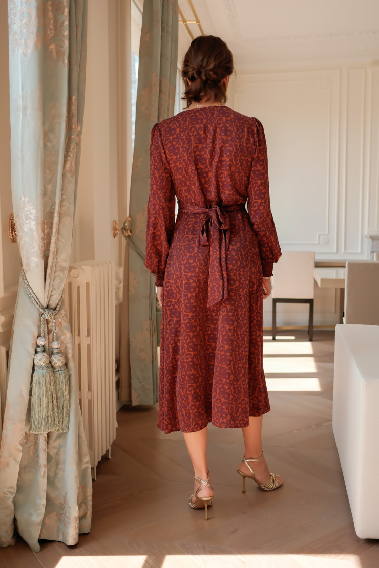 Robe ASHLEY - Marron