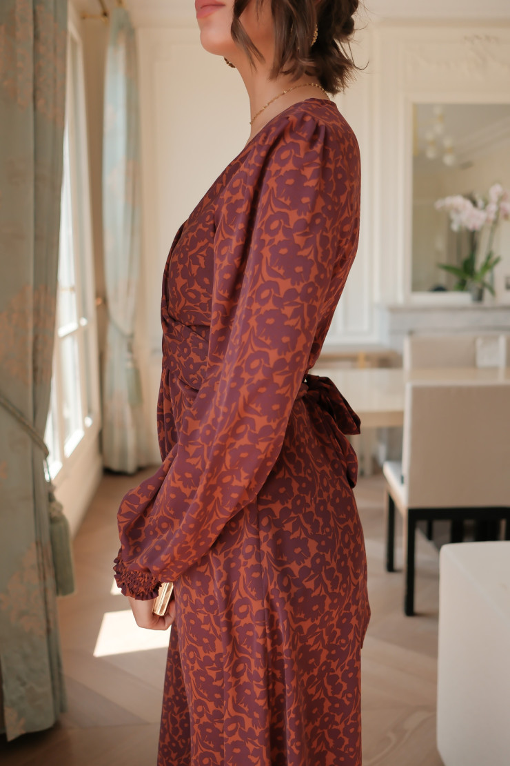 Robe ASHLEY - Marron