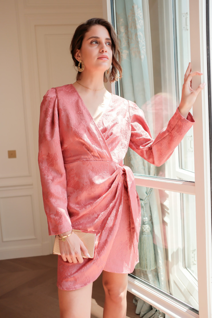 Dress REGINA - Pink