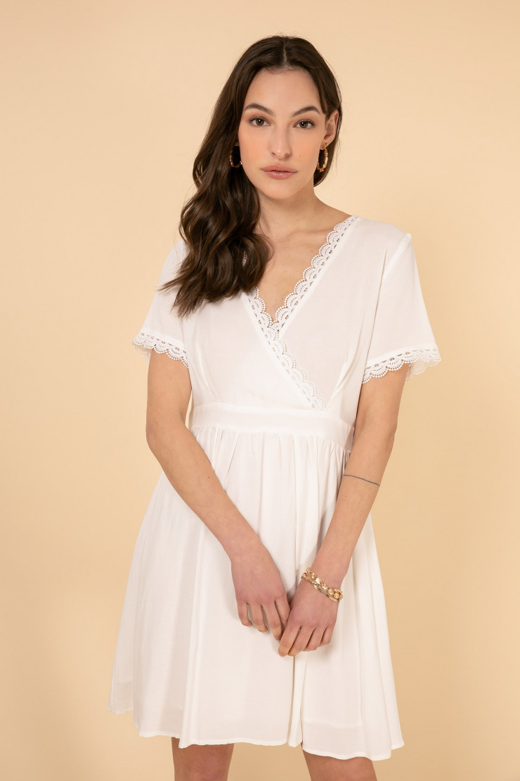 Dress GENEVIEVE White