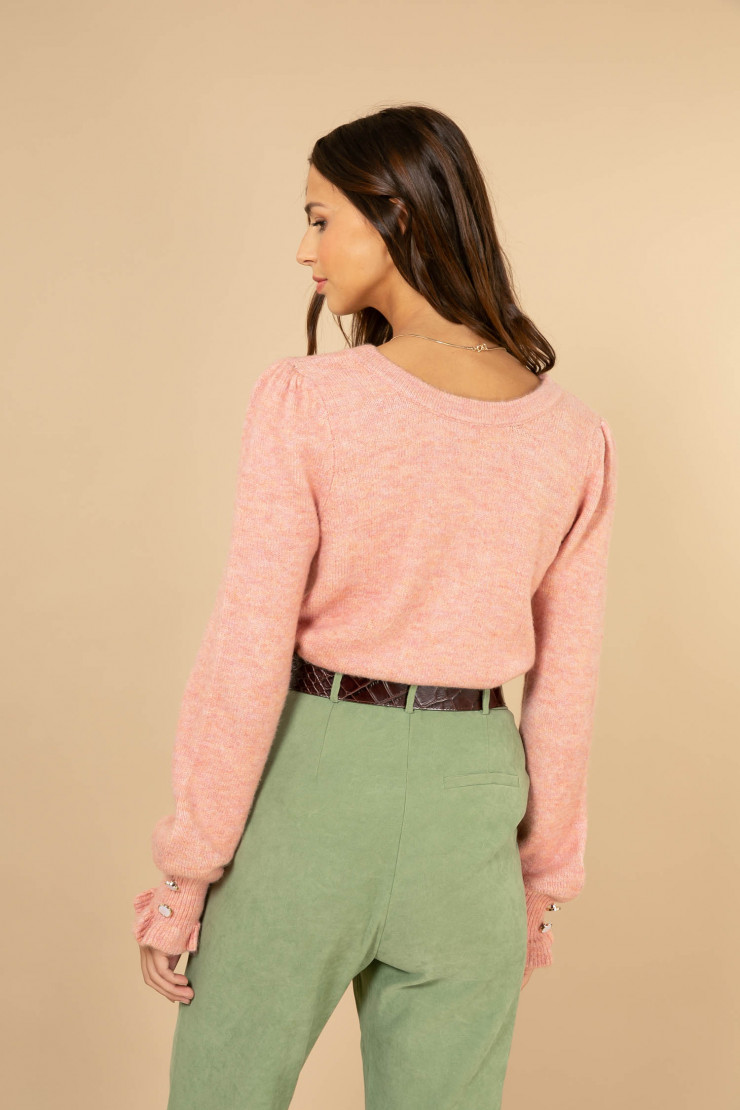 LUDOVICA Pink sweater