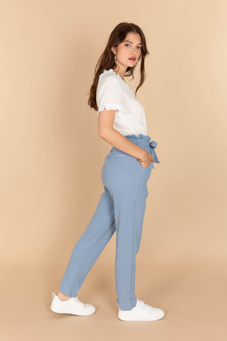 HERMIONE Blue Trousers