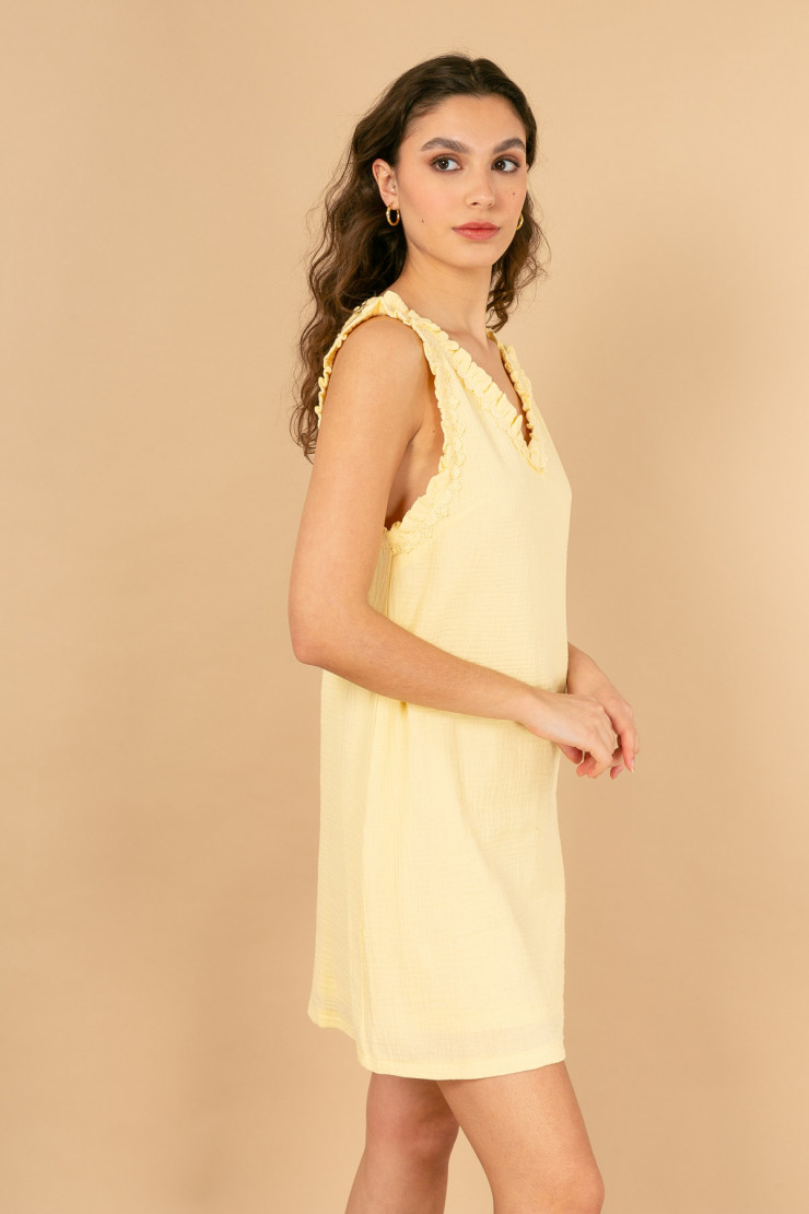 Dress SYLLIA Yellow