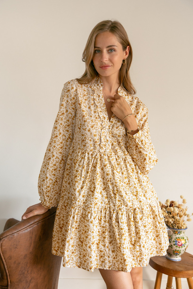 Dress CATHERINE Beige