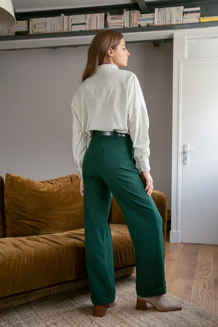 Trousers GENTILE Green