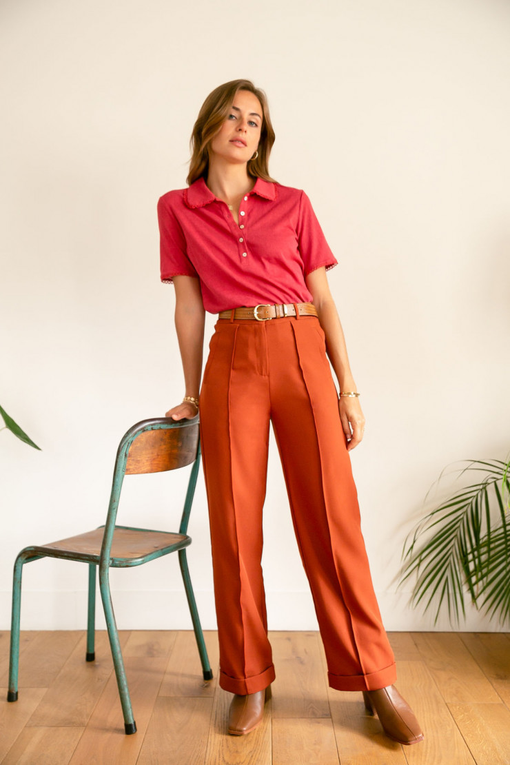 Trousers GENTILE Camel