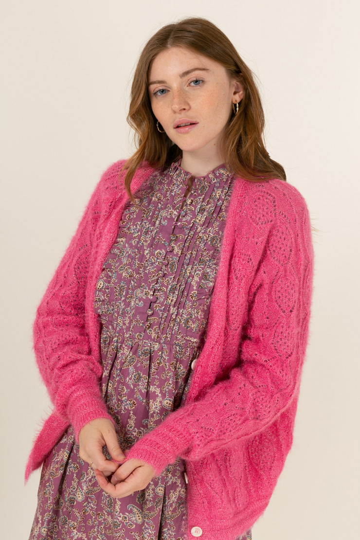 Knit sweater ELLA Pink