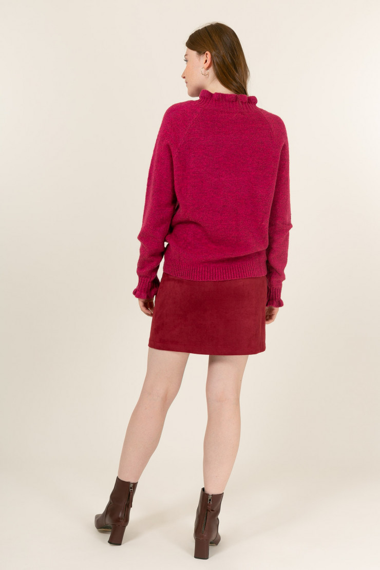 Knit sweater INAYA Pink