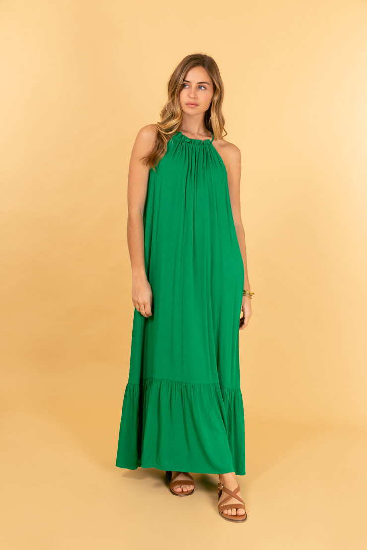 Robe CHARLINE Vert