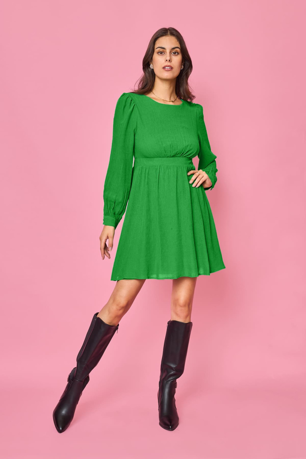 Dress PLUMBA-Dress Green