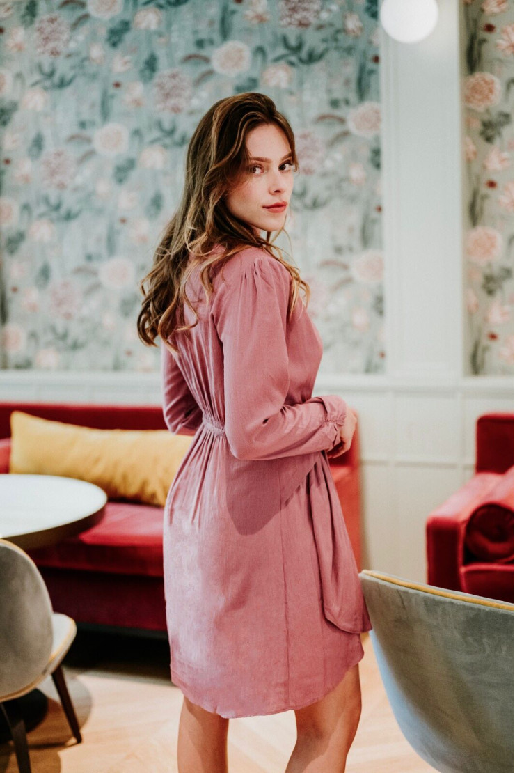Robe WATSONIA-Dress Violet
