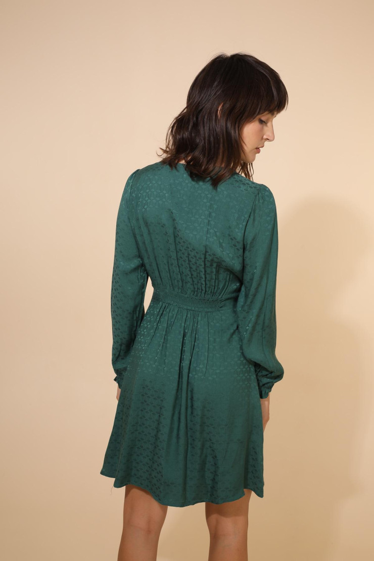 Dress NIGELLE-Dress Green