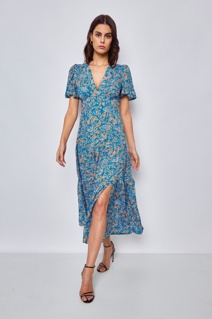 Dress COLEUS - Blue